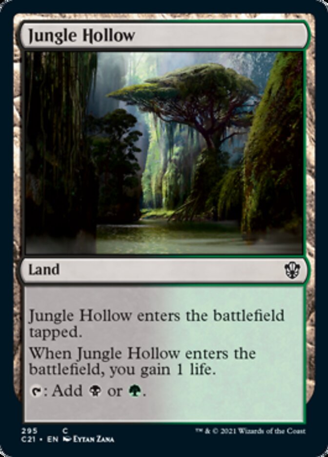 Jungle Hollow [Commander 2021] | GrognardGamesBatavia