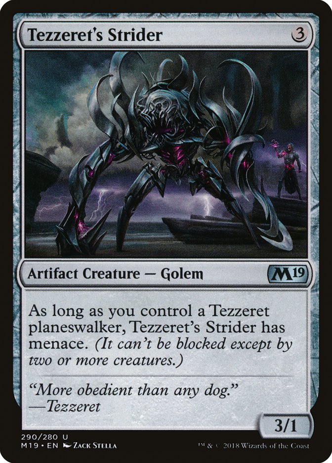 Tezzeret's Strider [Core Set 2019] | GrognardGamesBatavia