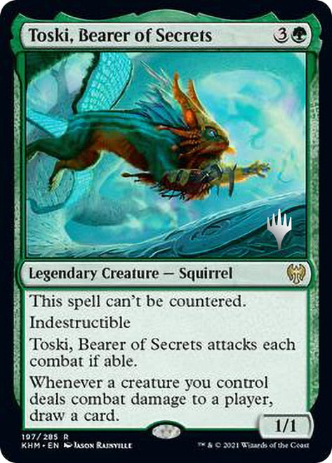 Toski, Bearer of Secrets (Promo Pack) [Kaldheim Promos] | GrognardGamesBatavia