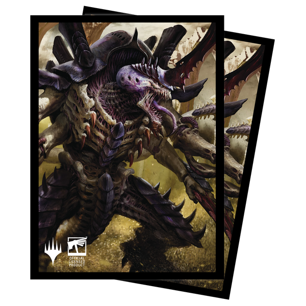 Warhammer 40K Commander The Swarmlord Standard Deck Protector Sleeves (100ct) for Magic: The Gathering | GrognardGamesBatavia