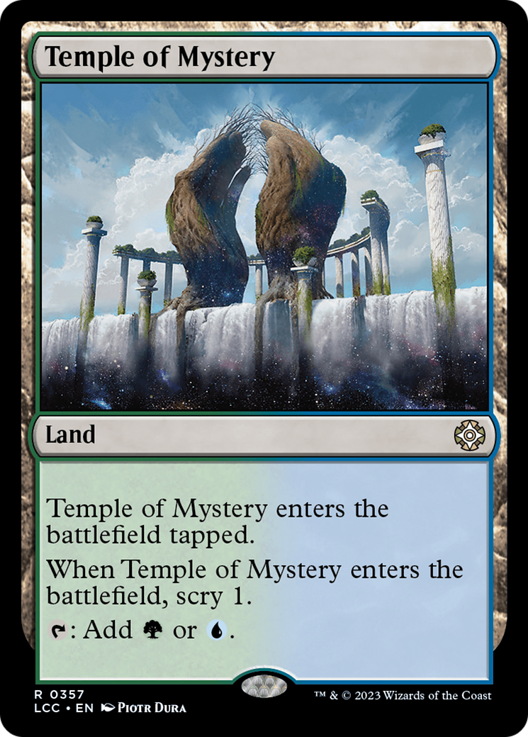 Temple of Mystery [The Lost Caverns of Ixalan Commander] | GrognardGamesBatavia