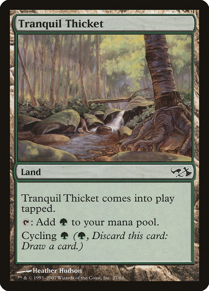 Tranquil Thicket [Duel Decks: Elves vs. Goblins] | GrognardGamesBatavia