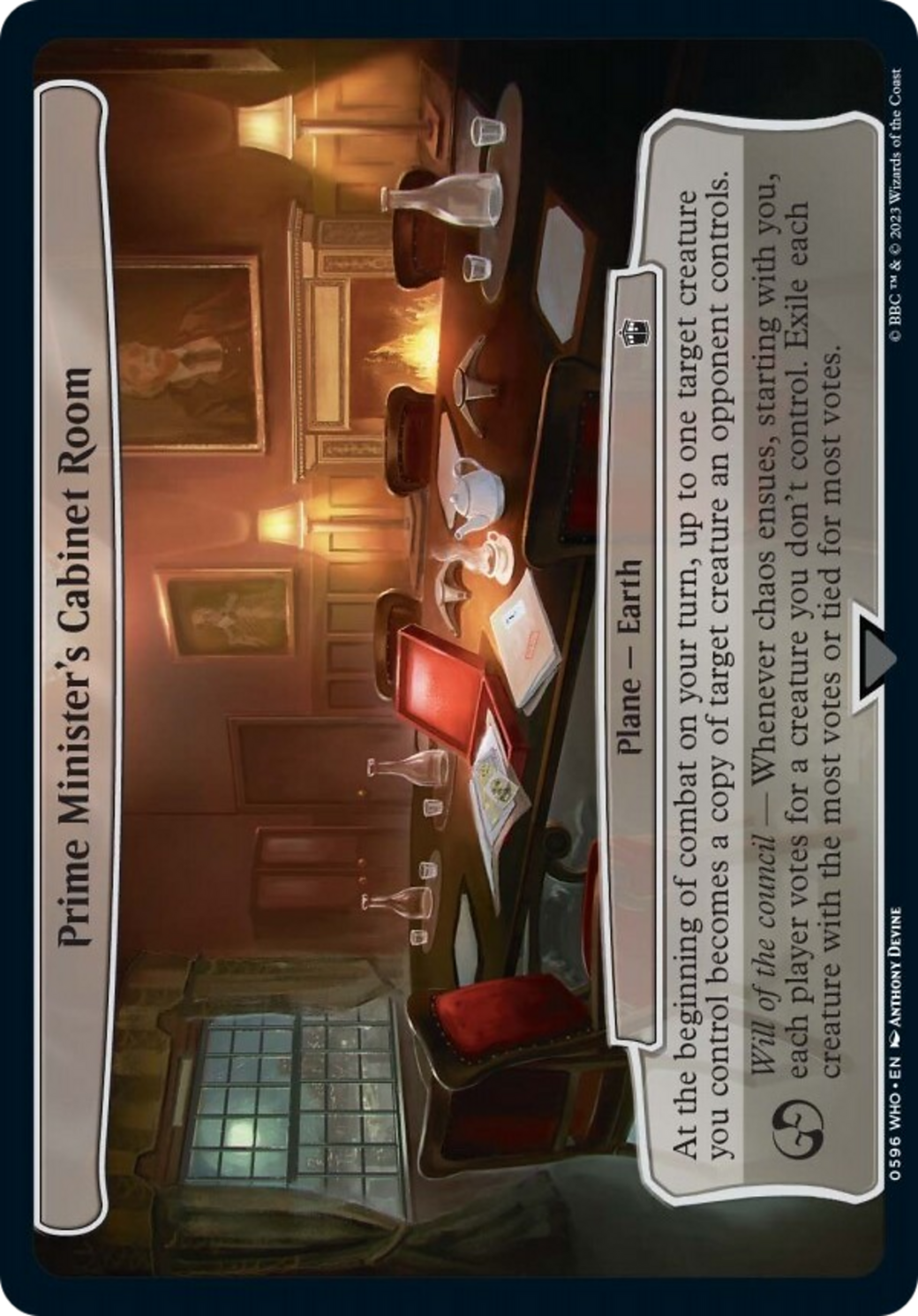 Prime Minister's Cabinet Room [Planechase] | GrognardGamesBatavia