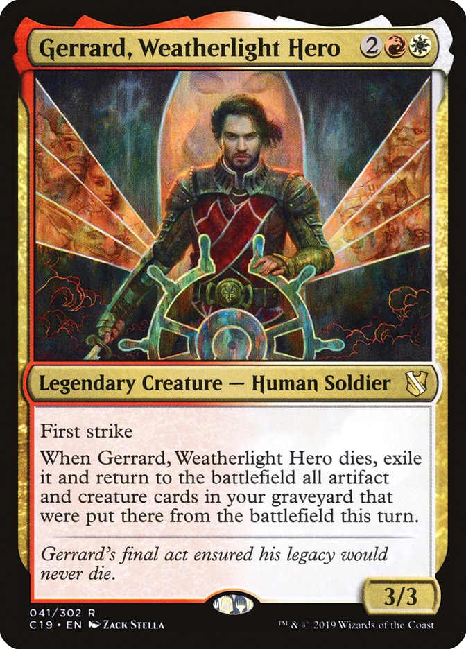 Gerrard, Weatherlight Hero [Commander 2019] | GrognardGamesBatavia