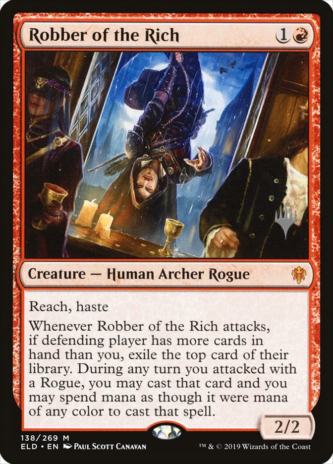 Robber of the Rich (Promo Pack) [Throne of Eldraine Promos] | GrognardGamesBatavia