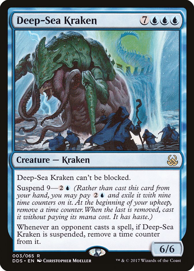 Deep-Sea Kraken [Duel Decks: Mind vs. Might] | GrognardGamesBatavia