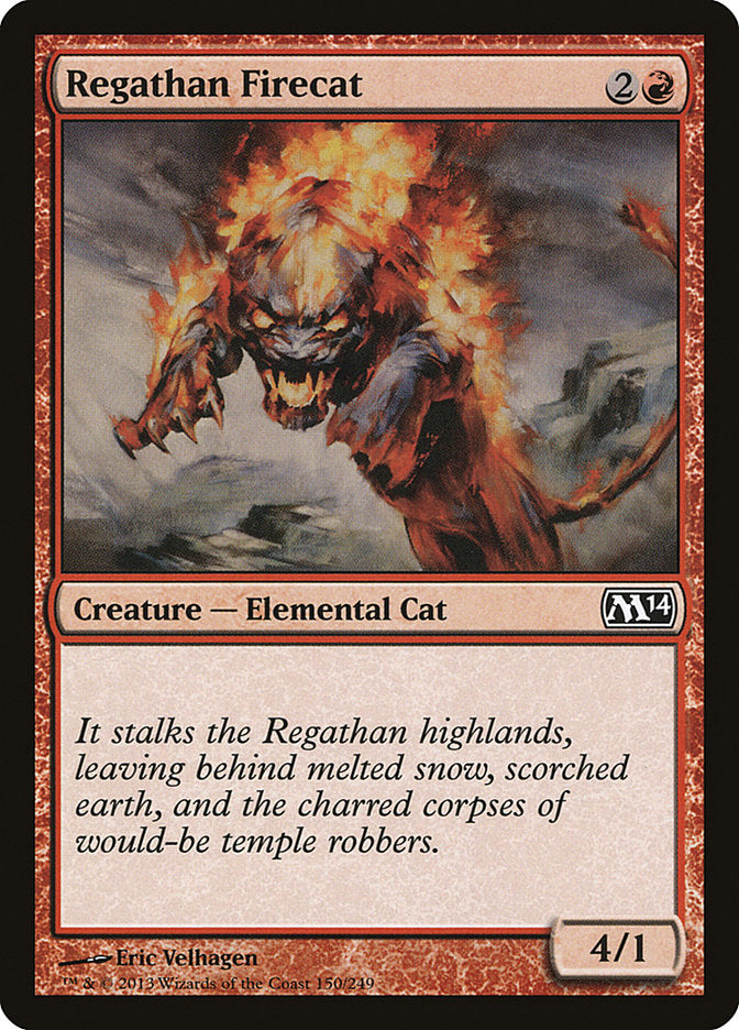 Regathan Firecat [Magic 2014] | GrognardGamesBatavia