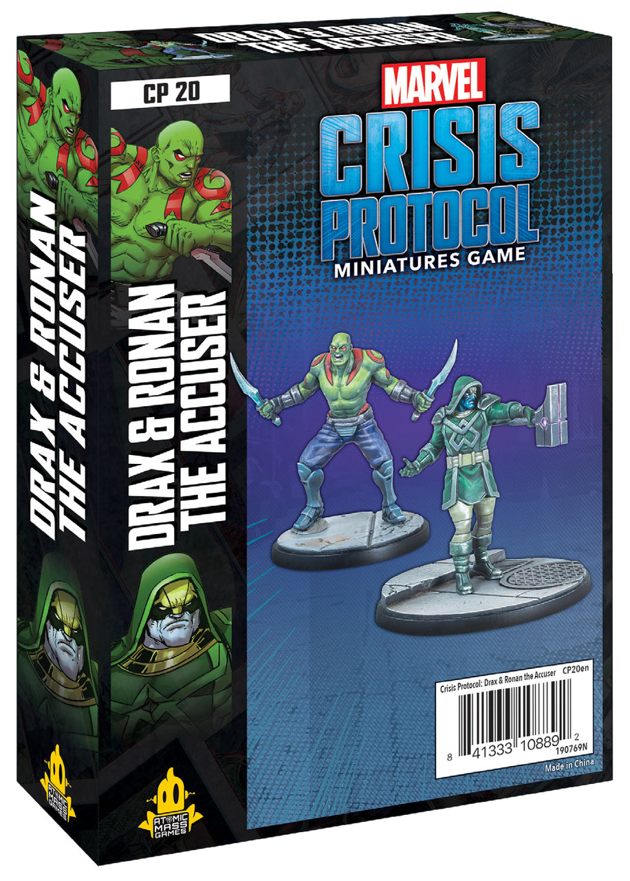 CP 20 Marvel Crisis Protocol: Drax and Ronan the Accuser | GrognardGamesBatavia