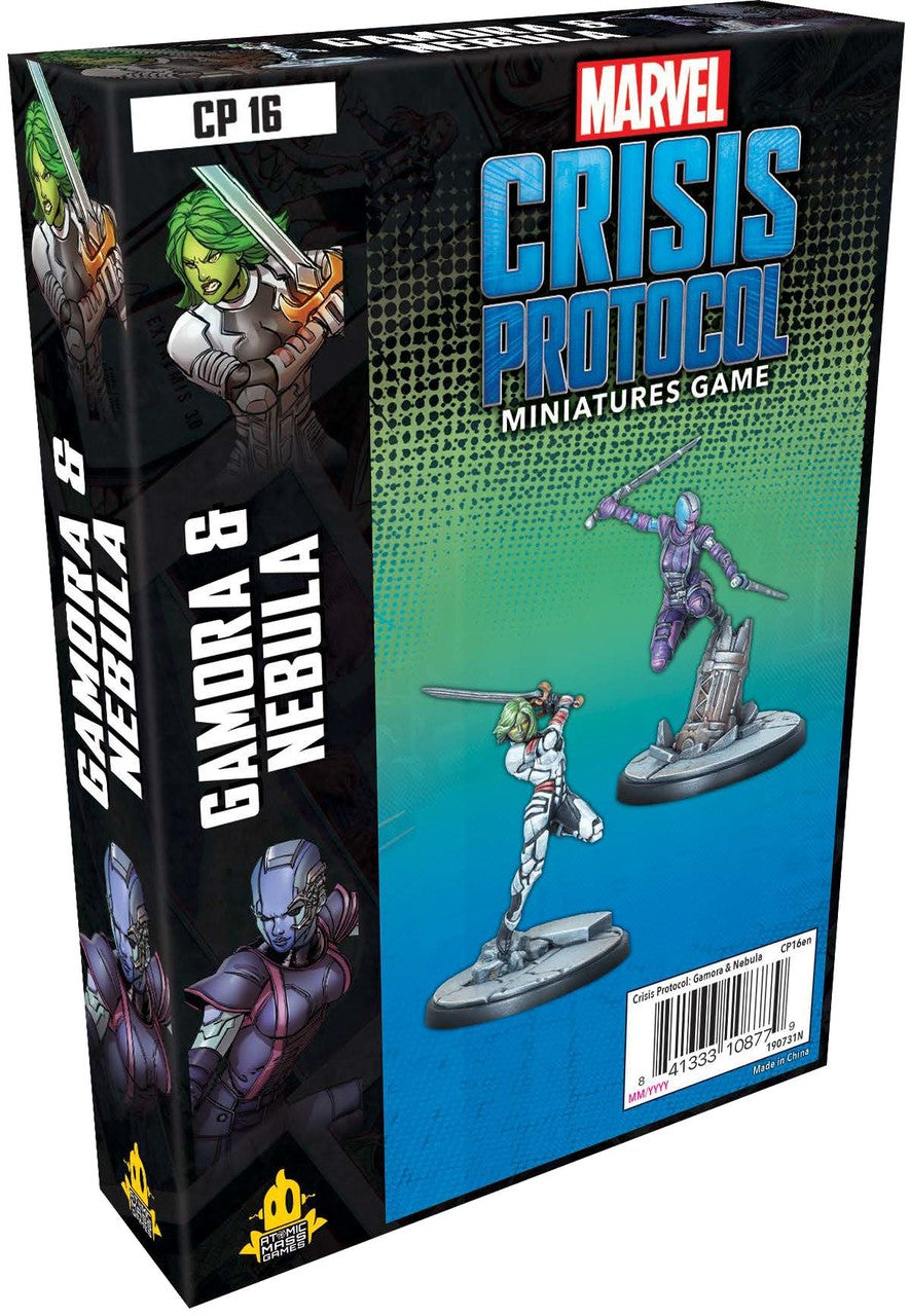 CP 16 Marvel Crisis Protocol: Gamora and Nebula | GrognardGamesBatavia