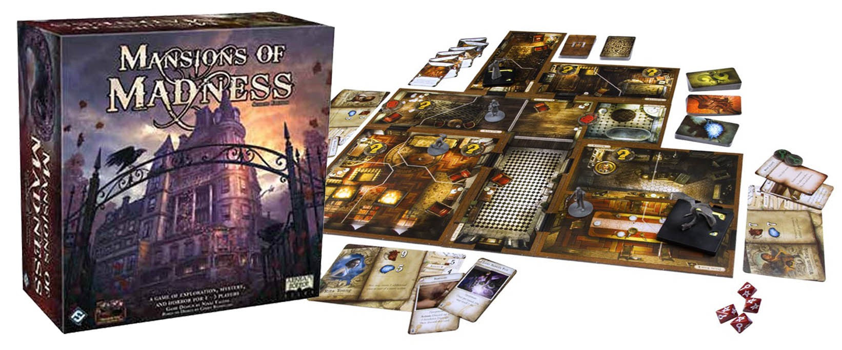 Mansions of Maddness (2nd Edition) | GrognardGamesBatavia