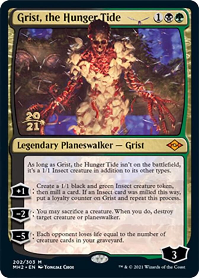 Grist, the Hunger Tide [Modern Horizons 2 Prerelease Promos] | GrognardGamesBatavia