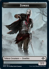 Squirrel // Zombie Double-Sided Token [Modern Horizons 2 Tokens] | GrognardGamesBatavia