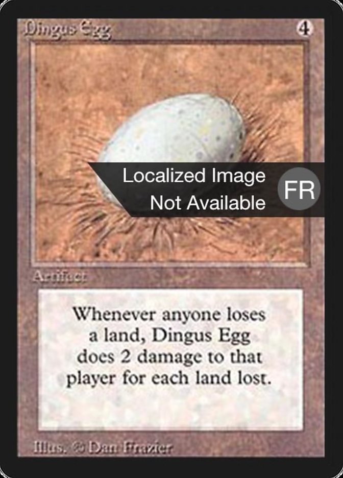 Dingus Egg [Foreign Black Border] | GrognardGamesBatavia