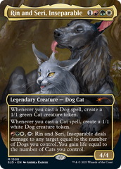 Rin and Seri, Inseparable (1508) // Rin and Seri, Inseparable [Secret Lair Commander Deck: Raining Cats and Dogs] | GrognardGamesBatavia