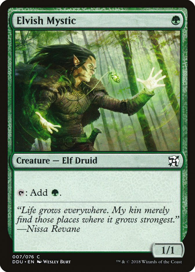 Elvish Mystic [Duel Decks: Elves vs. Inventors] | GrognardGamesBatavia