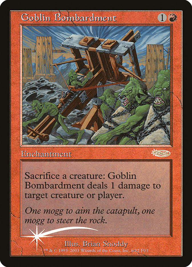 Goblin Bombardment [Friday Night Magic 2003] | GrognardGamesBatavia