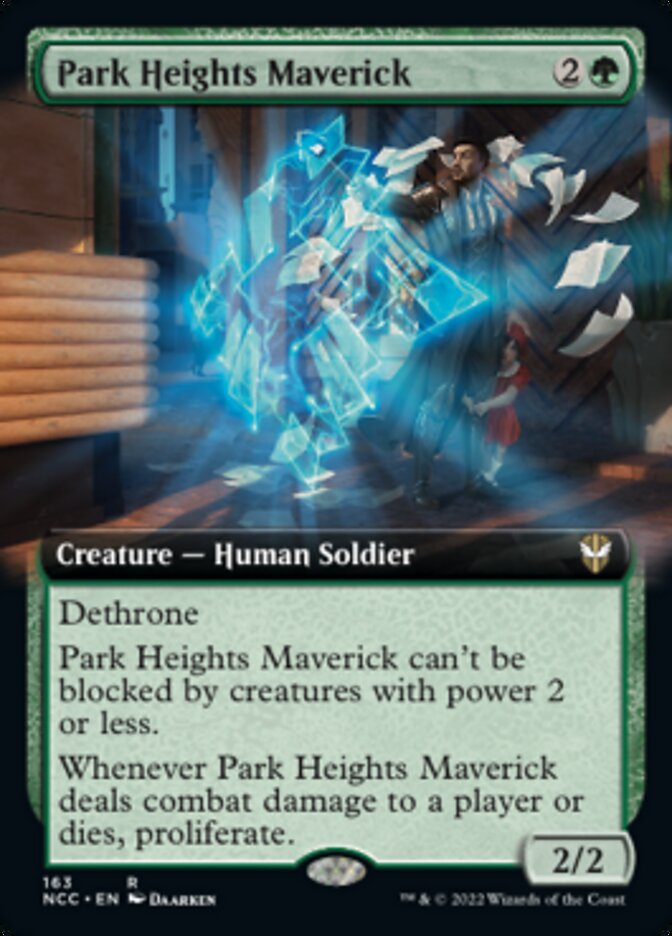 Park Heights Maverick (Extended Art) [Streets of New Capenna Commander] | GrognardGamesBatavia