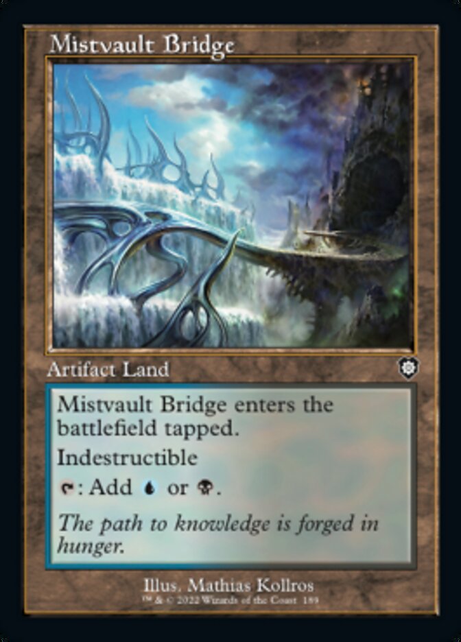 Mistvault Bridge (Retro) [The Brothers' War Commander] | GrognardGamesBatavia