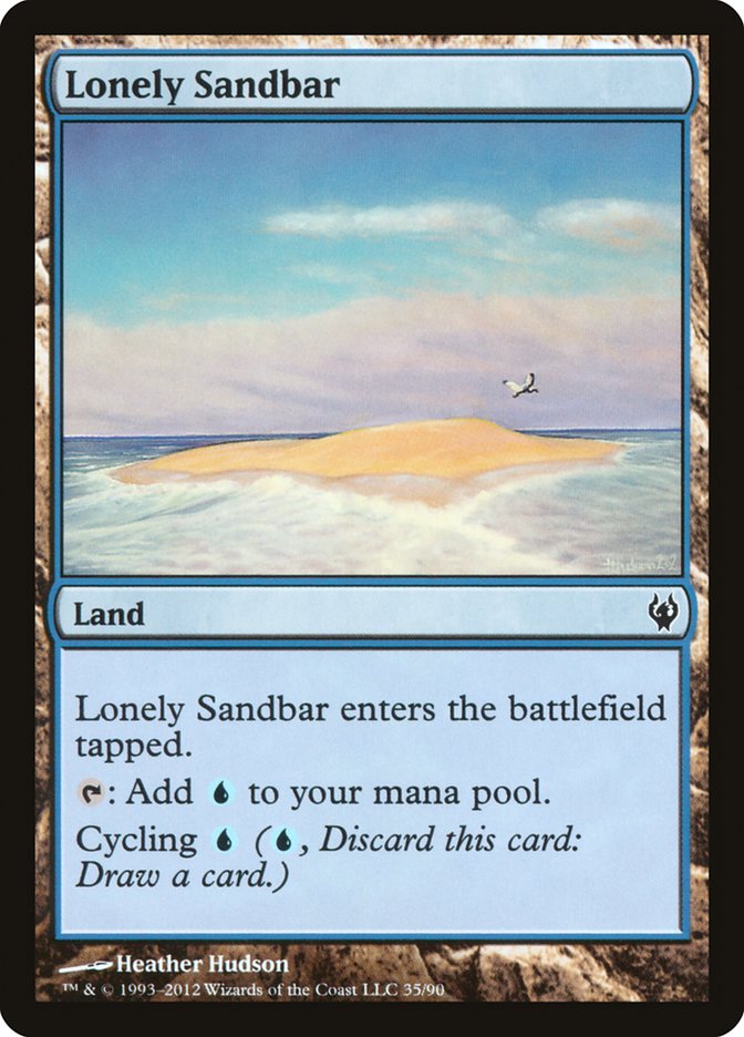 Lonely Sandbar [Duel Decks: Izzet vs. Golgari] | GrognardGamesBatavia