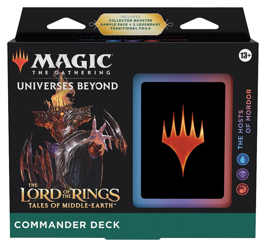 The Lord of the Rings: Tales of Middle-earth - Commander Deck (The Hosts of Mordor) | GrognardGamesBatavia