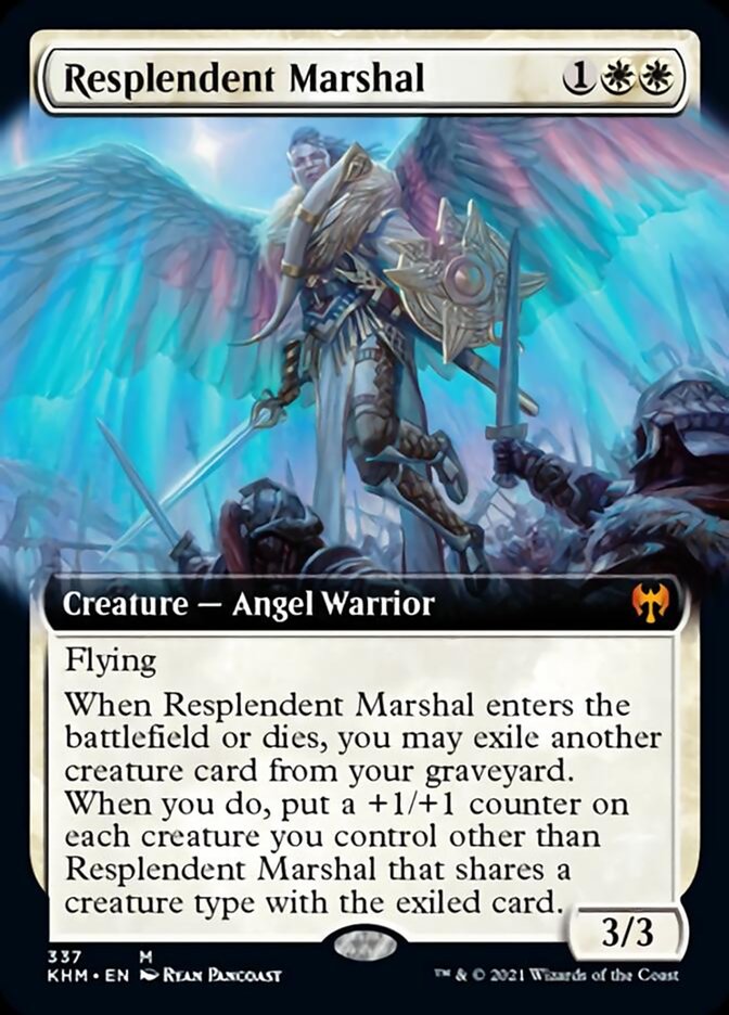 Resplendent Marshal (Extended Art) [Kaldheim] | GrognardGamesBatavia