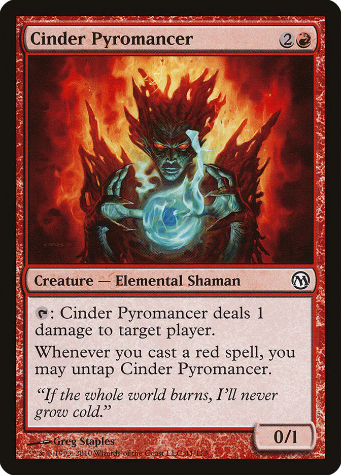 Cinder Pyromancer [Duels of the Planeswalkers] | GrognardGamesBatavia