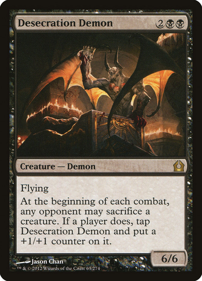 Desecration Demon [Return to Ravnica] | GrognardGamesBatavia