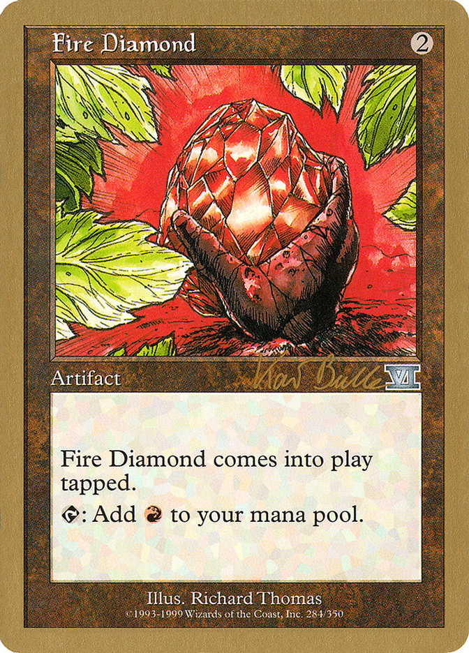 Fire Diamond (Kai Budde) [World Championship Decks 1999] | GrognardGamesBatavia