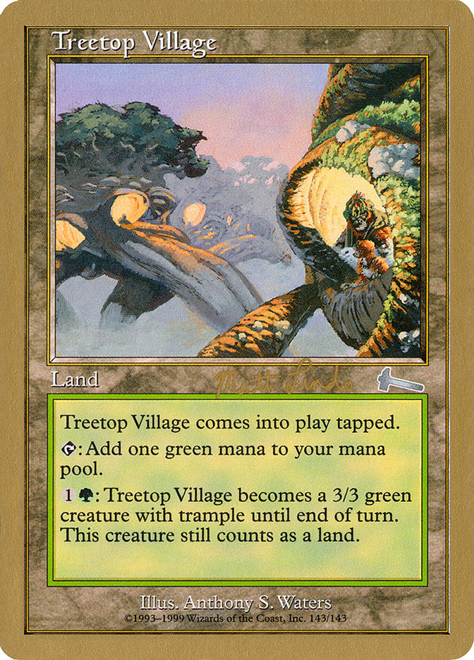 Treetop Village (Matt Linde) [World Championship Decks 1999] | GrognardGamesBatavia