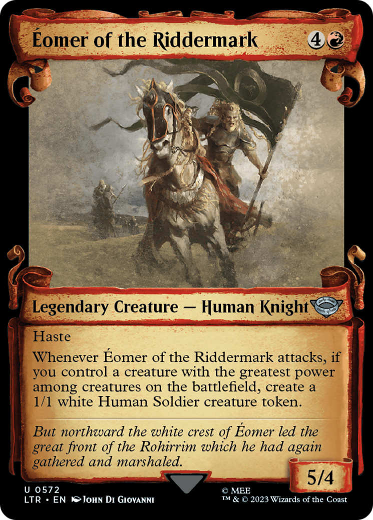 Eomer of the Riddermark [The Lord of the Rings: Tales of Middle-Earth Showcase Scrolls] | GrognardGamesBatavia