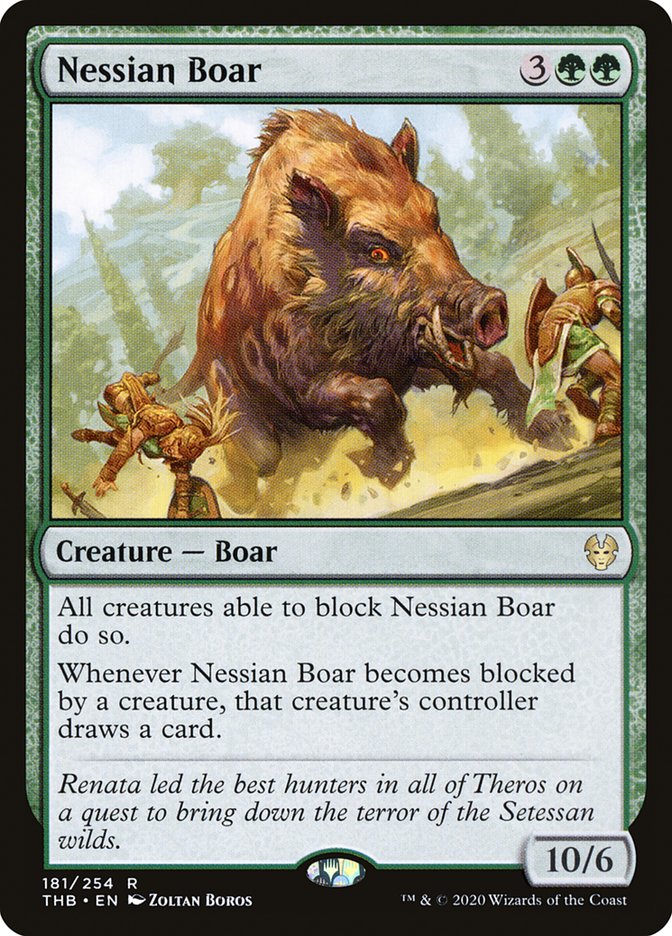 Nessian Boar [Theros Beyond Death] | GrognardGamesBatavia