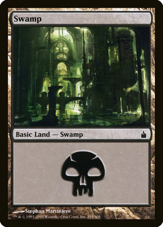 Swamp (295) [Ravnica: City of Guilds] | GrognardGamesBatavia