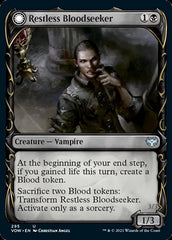 Restless Bloodseeker // Bloodsoaked Reveler (Showcase Fang Frame) [Innistrad: Crimson Vow] | GrognardGamesBatavia