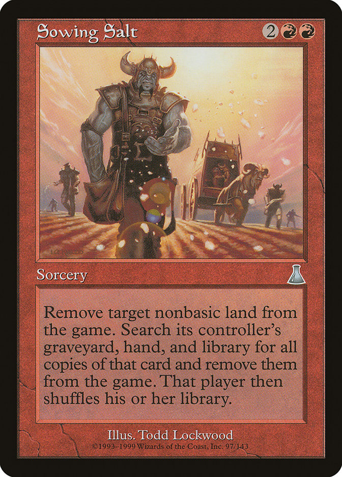 Sowing Salt [Urza's Destiny] | GrognardGamesBatavia