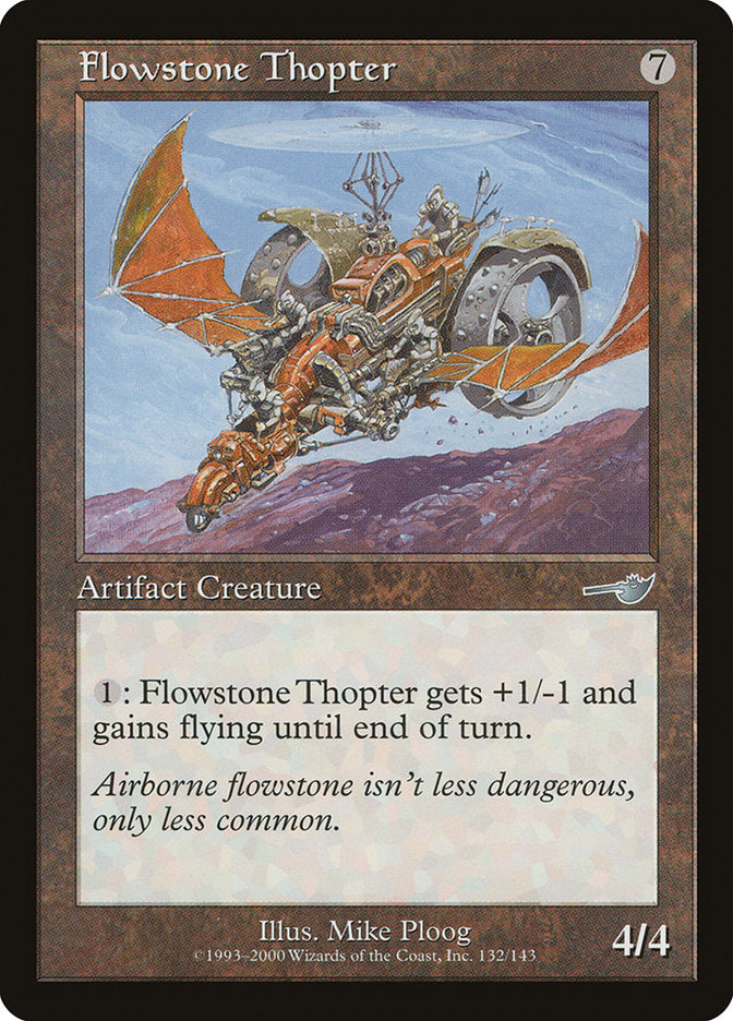 Flowstone Thopter [Nemesis] | GrognardGamesBatavia