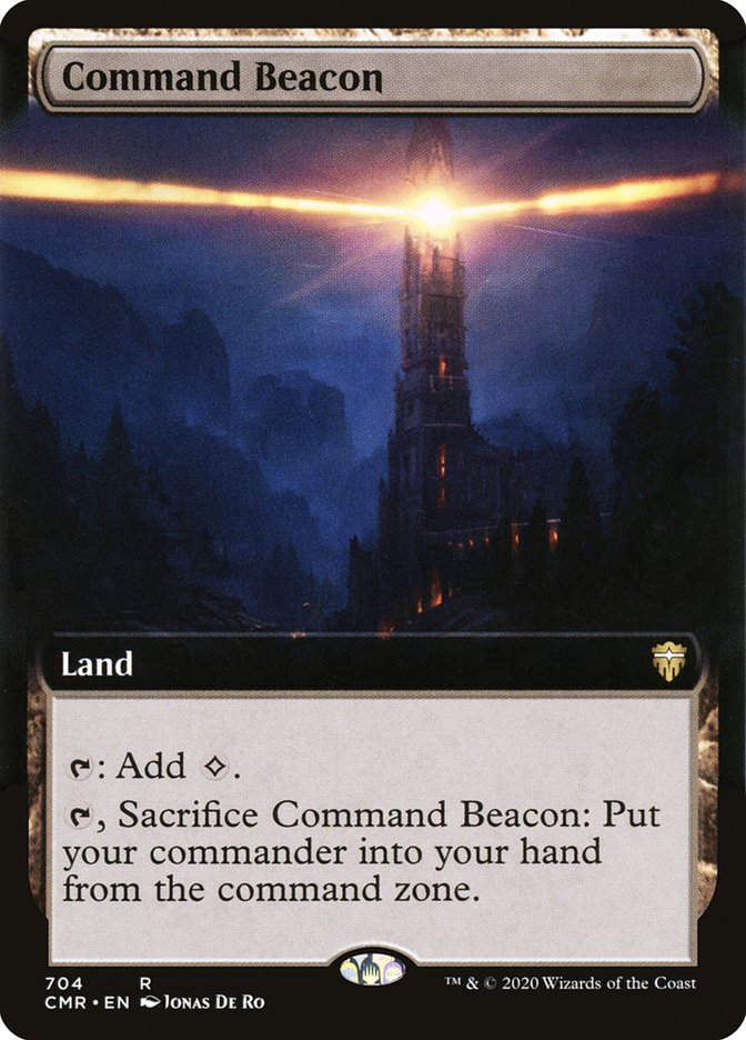 Command Beacon (Extended Art) [Commander Legends] | GrognardGamesBatavia