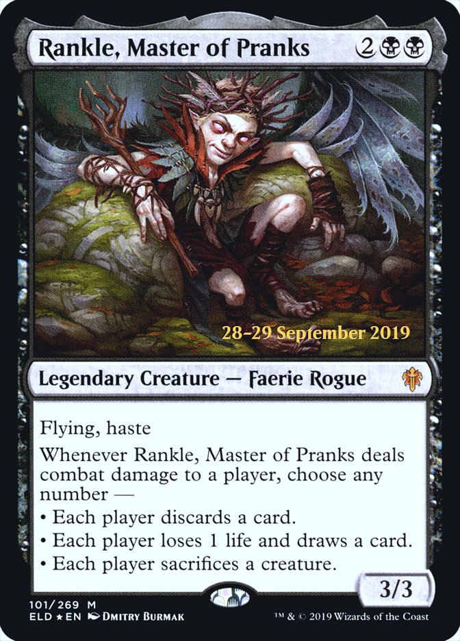 Rankle, Master of Pranks [Throne of Eldraine Prerelease Promos] | GrognardGamesBatavia