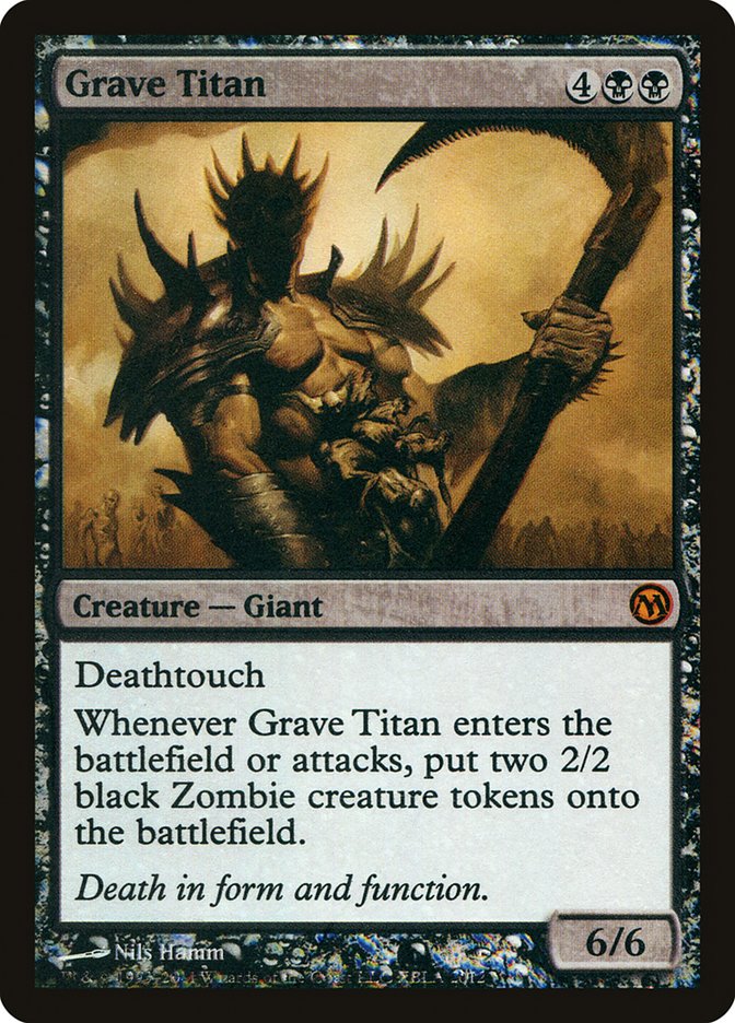 Grave Titan (Duels of the Planeswalkers Promos) [Duels of the Planeswalkers Promos 2011] | GrognardGamesBatavia