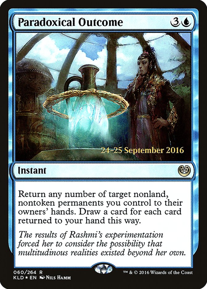 Paradoxical Outcome [Kaladesh Prerelease Promos] | GrognardGamesBatavia