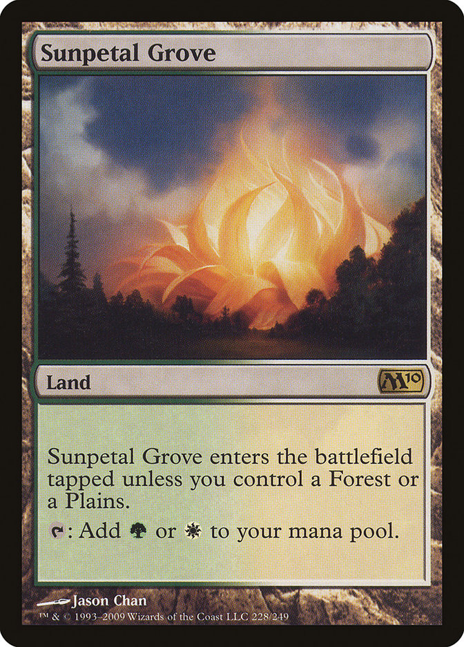 Sunpetal Grove [Magic 2010] | GrognardGamesBatavia