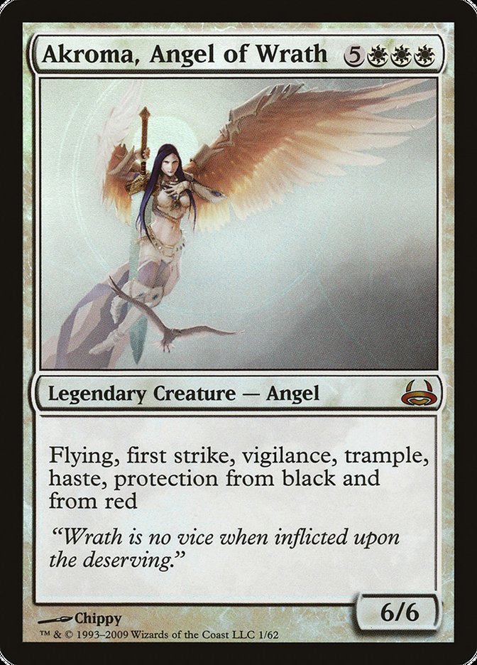 Akroma, Angel of Wrath [Duel Decks: Divine vs. Demonic] | GrognardGamesBatavia