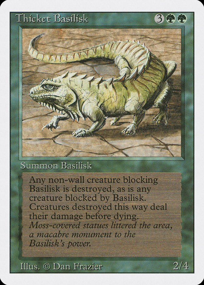 Thicket Basilisk [Revised Edition] | GrognardGamesBatavia