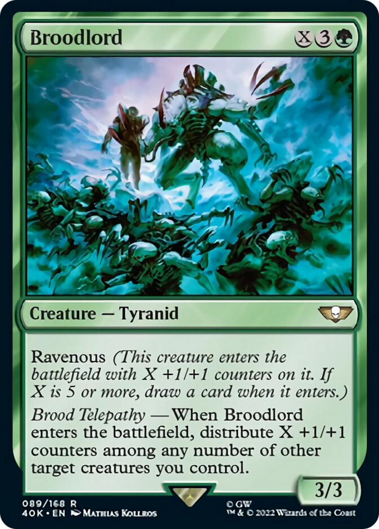 Broodlord (Surge Foil) [Universes Beyond: Warhammer 40,000] | GrognardGamesBatavia