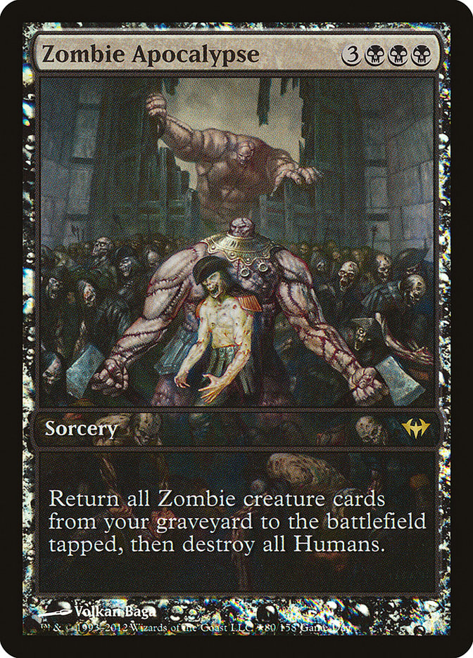 Zombie Apocalypse (Game Day) [Dark Ascension Promos] | GrognardGamesBatavia