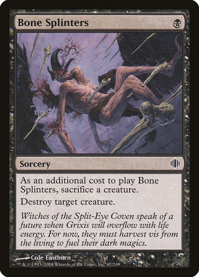 Bone Splinters [Shards of Alara] | GrognardGamesBatavia