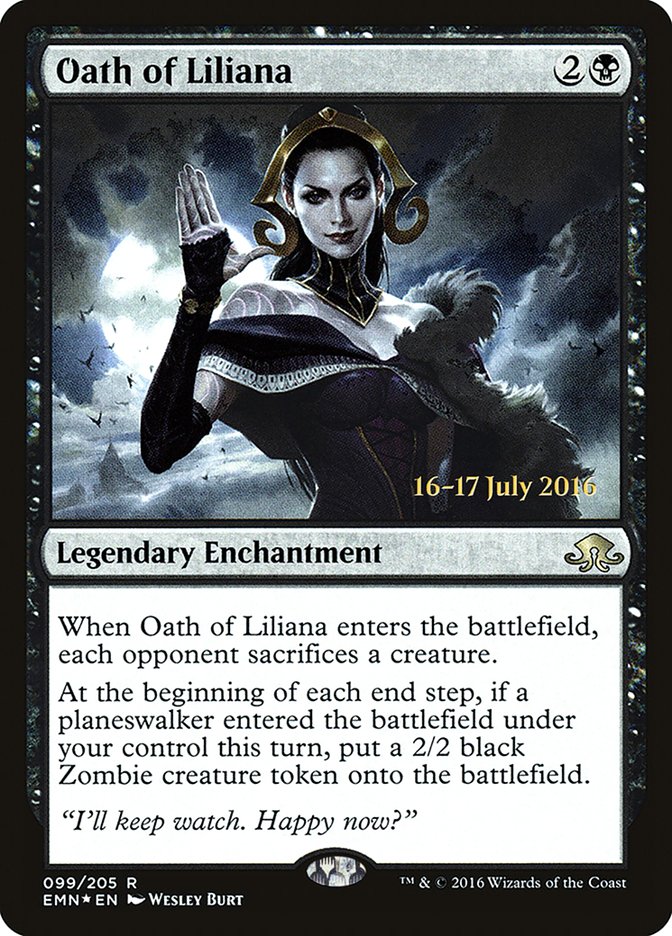 Oath of Liliana [Eldritch Moon Prerelease Promos] | GrognardGamesBatavia