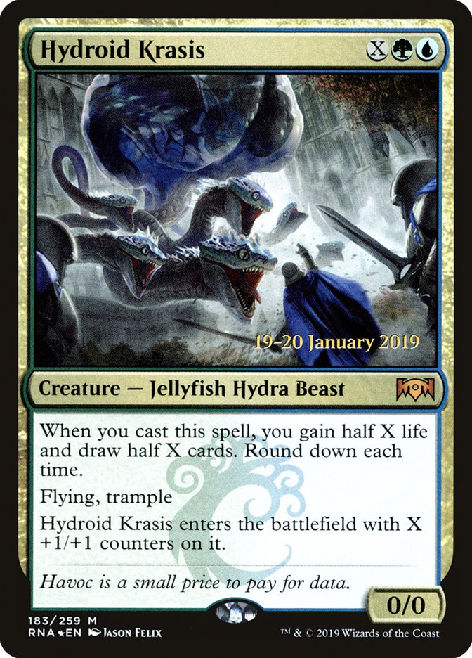 Hydroid Krasis [Ravnica Allegiance Prerelease Promos] | GrognardGamesBatavia