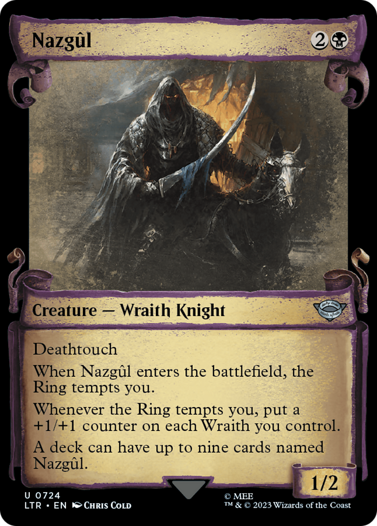 Nazgul (0724) [The Lord of the Rings: Tales of Middle-Earth Showcase Scrolls] | GrognardGamesBatavia