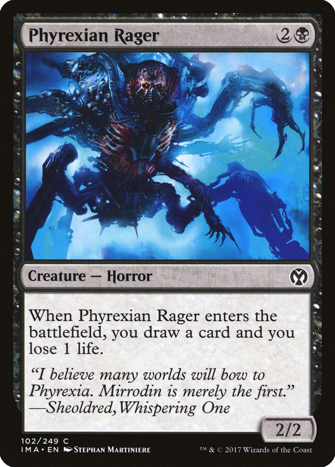 Phyrexian Rager [Iconic Masters] | GrognardGamesBatavia