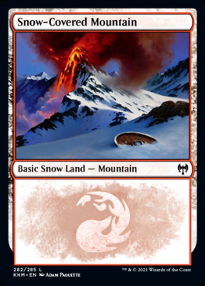 Snow-Covered Mountain (282) [Kaldheim] | GrognardGamesBatavia